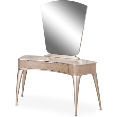 Malibu Crest Vanity With Mirror In Blush