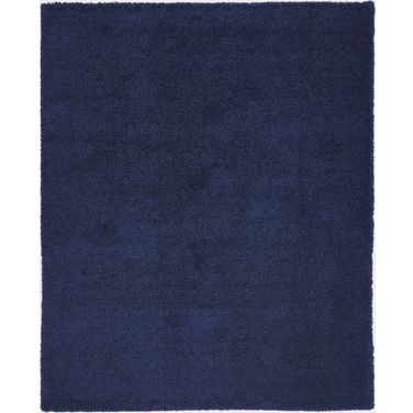 Malibu Shag Navy 7'10" x 9'10" Area Rug