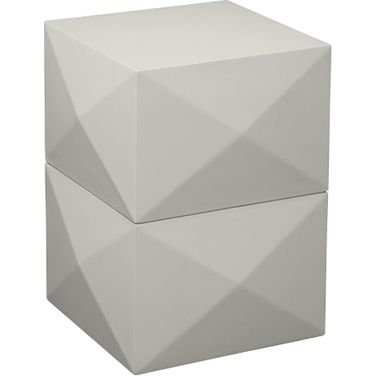 Malibu Side Table In White