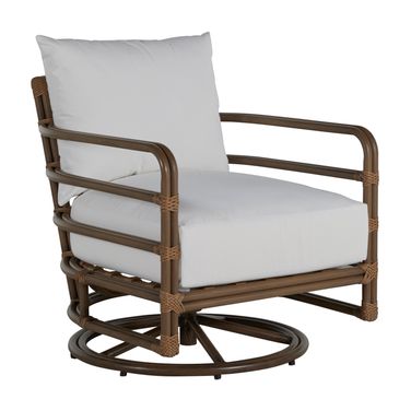 Malibu Swivel Rocker In Linen Dove