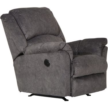 Malloy Power Rocker Recliner In Graphite
