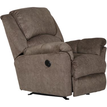 Malloy Power Rocker Recliner In Taupe