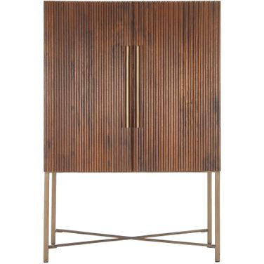 Manhattan Bar Cabinet In Honey Brown
