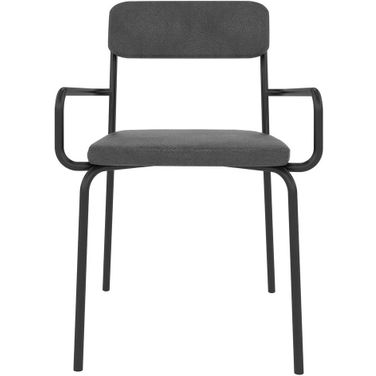 Manhattan Comfort Whythe Pu Leather Dining Chair In Black