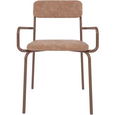 Manhattan Comfort Whythe Pu Leather Dining Chair In Corten