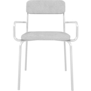 Manhattan Comfort Whythe Pu Leather Dining Chair In White
