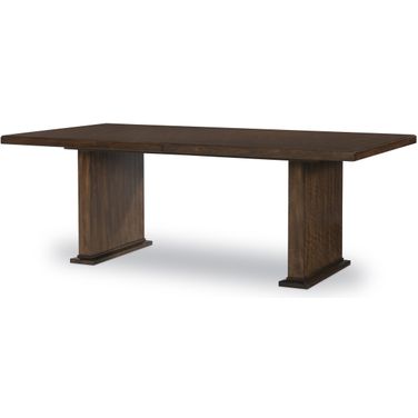 Manning Rectangular Dining Table In Brunette