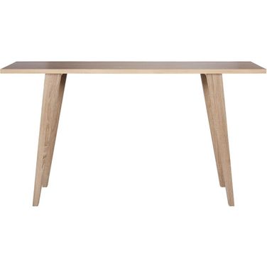 Manny Oak Retro Wood Console