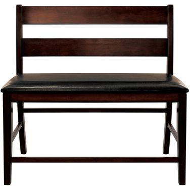 Mantello Dark Brown Counter Height Bench