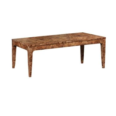 Mappa Coffee Table In Dark Burl