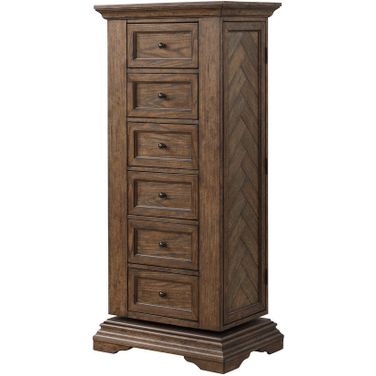 Mar Vista Walnut Swivel Lingerie Chest