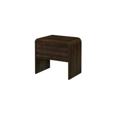 Mara One Drawer End Table In Walnut
