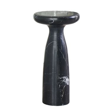 Marble Large Tower Table In Black