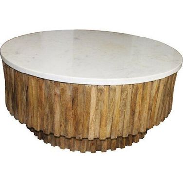 Orlando Marble Top Cocktail Table Natural