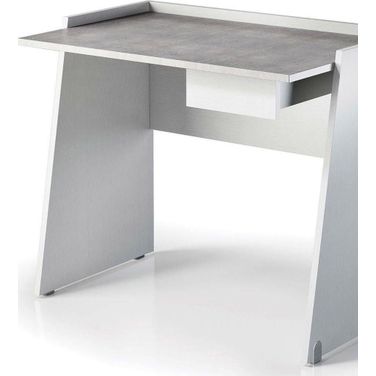 Marco White And Light Gray Office Desk