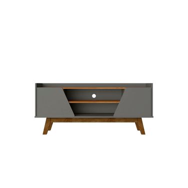 Marcus 53.14 Inch Tv Stand In Grey and Nature
