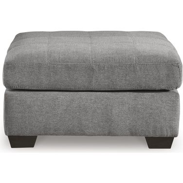 Marelton Oversized Accent Ottoman In Gray