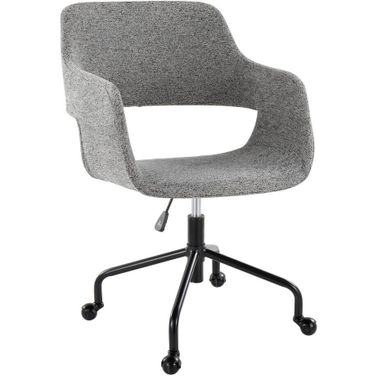 Margarite Adjustable Office Chair In Grey