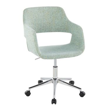 Margarite Task Chair In Chrome