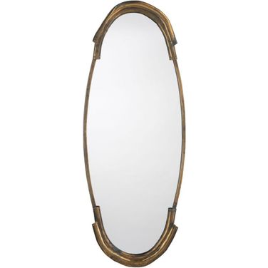Margaux Mirror In Antique Brass