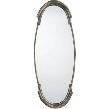 Margaux Mirror In Antique Silver