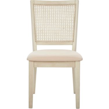Margo Dining Chair Set of 2 in White Wash DCH1012A-SET2