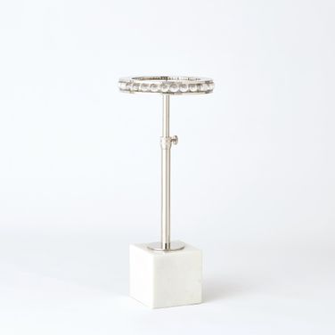 Margot Side Table In Nickel