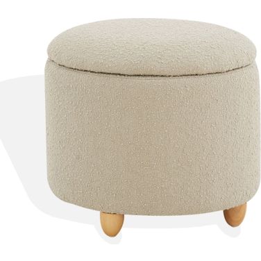 Mariabella Storage Ottoman In Oatmeal