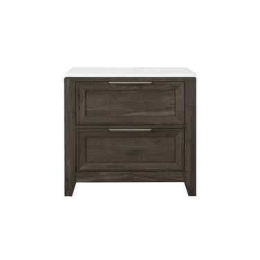 Mariah Nightstand In Dark Brown