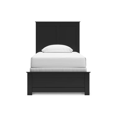 Maribel Twin Panel Bed In Black