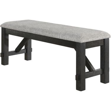 Maribelle Bench In Wheat Charcoal