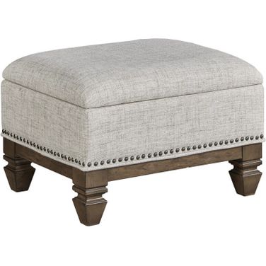 Maribelle Storage Ottoman In Dusk
