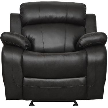 Marille Glider Reclining Chair In Black