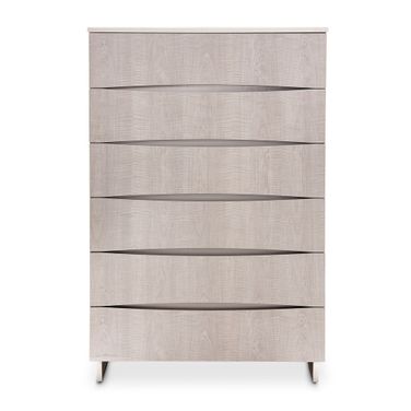 Marin 6-Drawer Chest In Greige