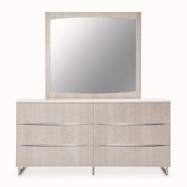 Marin Dresser with Mirror Set In Greige