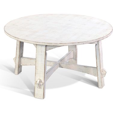 Marina Coffee Table In White Sand
