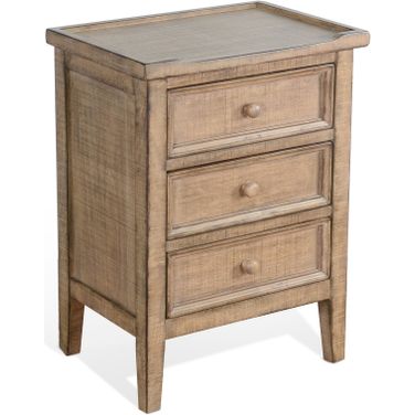 Marina End Table In Beach Pebble