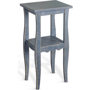 Marina End Table In Ocean Blue