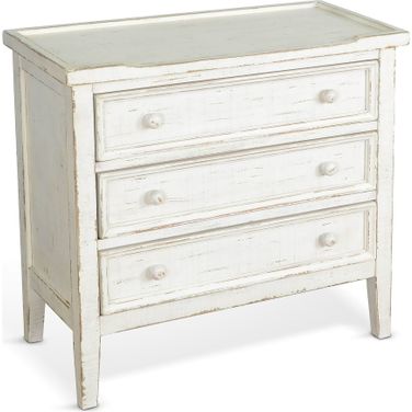 Marina Side Chest In White Sand