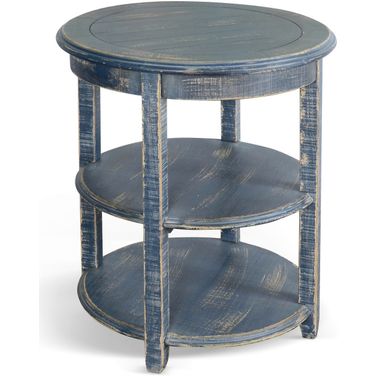 Marina Side Table In Ocean Blue