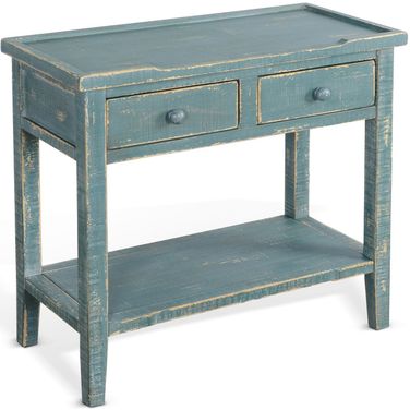 Marina Side Table In Sea Grass