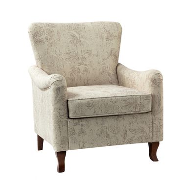 Marion Accent Chair In Linen