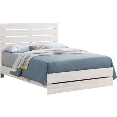 Brantford Eastern King Panel Bed Coastal White