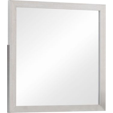 Brantford Rectangle Dresser Mirror Coastal White