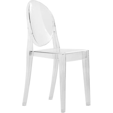 Marion Transparent Acrylic Chair In Clear