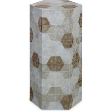 Maris Side Table In Capiz Shell