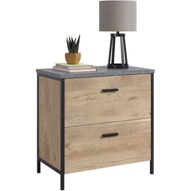 Market Commons Lateral File In Prime Oak