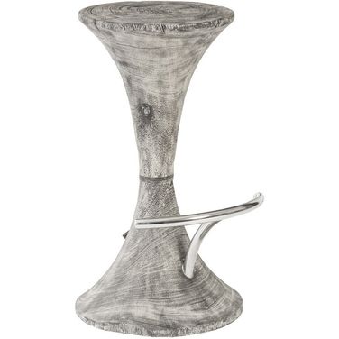 Marley Bar Stool In Grey