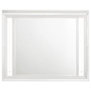 Marmore LED Dresser Mirror In White