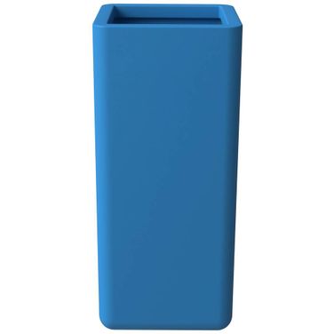 Marquee Poly Stone 15.7 x 15.7 Planter In Blue